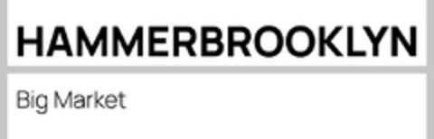HAMMERBROOKLYN Big Market Logo (DPMA, 06/10/2021)
