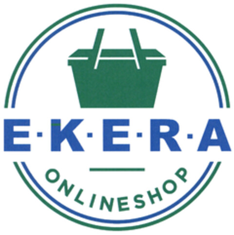 E·K·E·R·A ONLINESHOP Logo (DPMA, 03/20/2024)