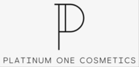 PLATINUM ONE COSMETICS Logo (DPMA, 07.02.2024)