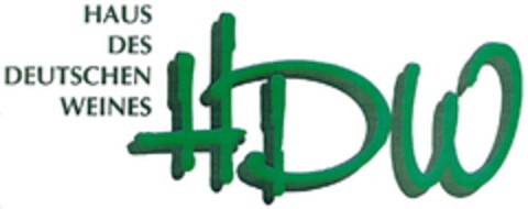 HDW HAUS DES DEUTSCHEN WEINES Logo (DPMA, 09.08.2002)