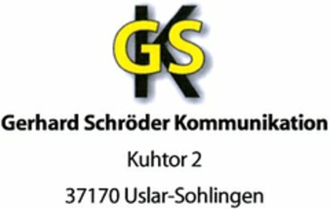 GSK Gerhard Schröder Kommunikation Logo (DPMA, 24.09.2002)