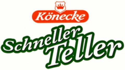 Könecke Schneller Teller Logo (DPMA, 08/19/2003)