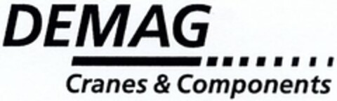 DEMAG Cranes & Components Logo (DPMA, 12.03.2004)