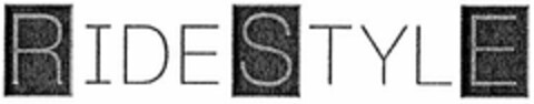RIDESTYLE Logo (DPMA, 06/23/2004)