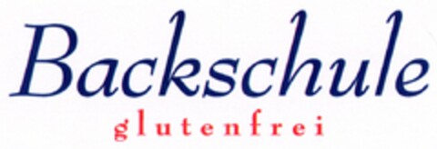 Backschule glutenfrei Logo (DPMA, 20.07.2005)