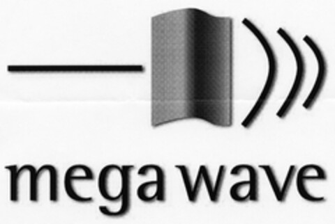 mega wave Logo (DPMA, 12.08.2005)