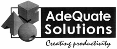 AdeQuate Solutions Creating productivity Logo (DPMA, 15.11.2005)