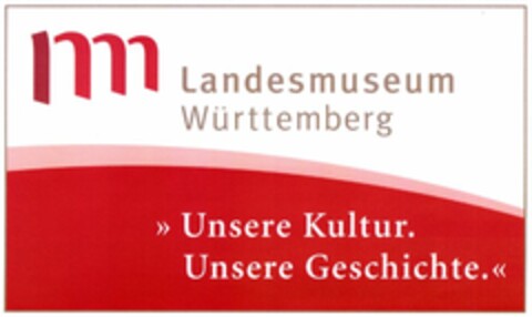 Landesmuseum Württemberg "Unsere Kultur. Unsere Geschichte." Logo (DPMA, 19.07.2006)