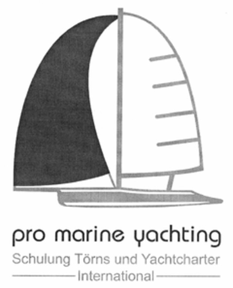 Pro marine yachting Logo (DPMA, 21.08.2006)