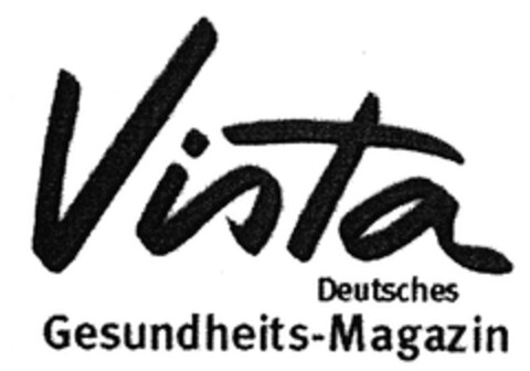 Vista Deutsches Gesundheits-Magazin Logo (DPMA, 05/30/2007)