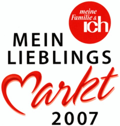 MEIN LIEBLINGS Markt 2007 Logo (DPMA, 14.11.2007)