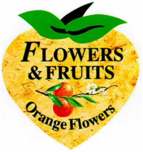 FLOWERS & FRUITS Orange Flowers Logo (DPMA, 05/31/1996)