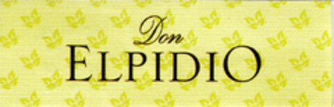 Don ELPIDIO Logo (DPMA, 14.03.1998)