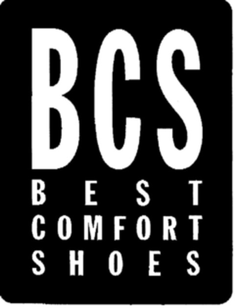 BCS BEST COMFORT SHOES Logo (DPMA, 25.03.1999)