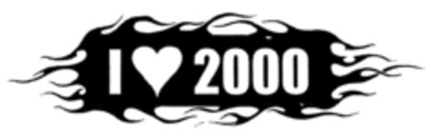 I LOVE 2000 Logo (DPMA, 01.09.1999)