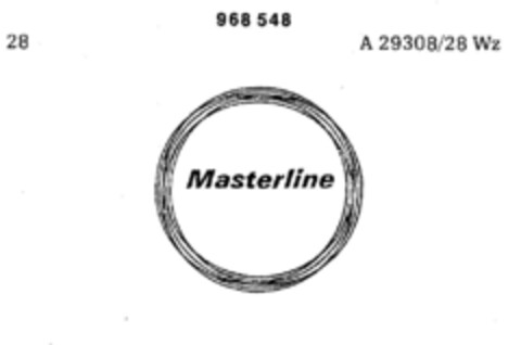 Masterline Logo (DPMA, 06/02/1977)