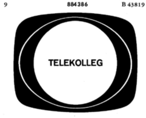TELEKOLLEG Logo (DPMA, 29.01.1970)