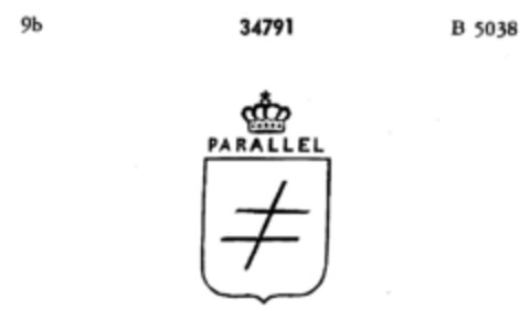 PARALLEL Logo (DPMA, 24.09.1898)