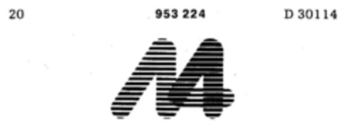 M 4 Logo (DPMA, 13.02.1976)