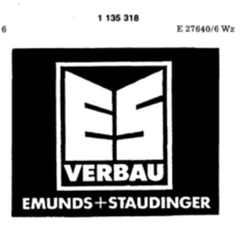 ES VERBAU EMUNDS+STAUDINGER Logo (DPMA, 24.05.1988)