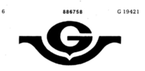 G Logo (DPMA, 21.01.1970)