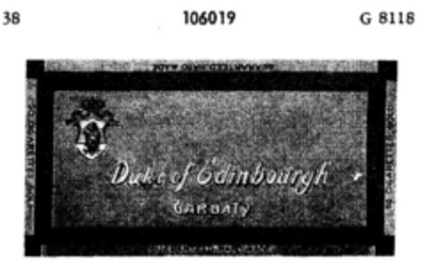 Duke of Edinbourgh Logo (DPMA, 23.12.1907)