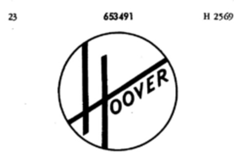 HOOVER Logo (DPMA, 16.03.1951)