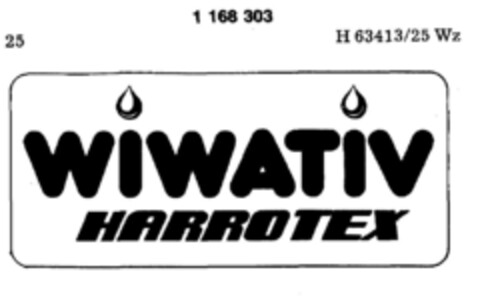 WIWATIV HARROTEX Logo (DPMA, 20.04.1990)
