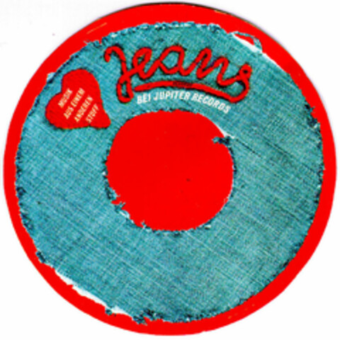 Jeans BEI JUPITER RECORDS Logo (DPMA, 11.08.1978)