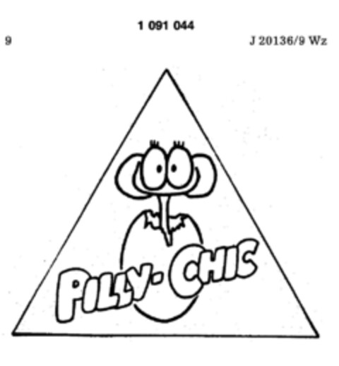 Pilly-Chic Logo (DPMA, 13.06.1985)