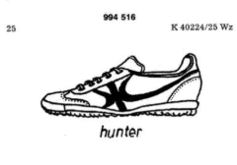 hunter Logo (DPMA, 18.01.1979)
