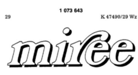 miree Logo (DPMA, 24.08.1984)