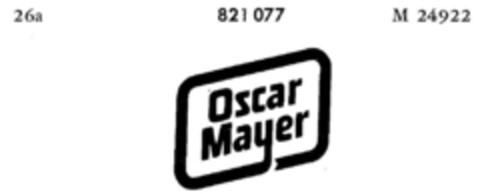 Oskar Mayer Logo (DPMA, 20.08.1965)