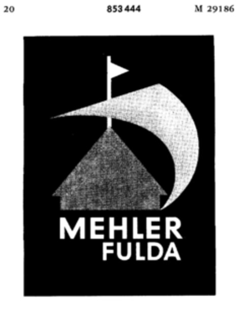 MEHLER FULDA Logo (DPMA, 18.03.1968)