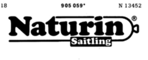 Naturin Saitling Logo (DPMA, 16.03.1973)