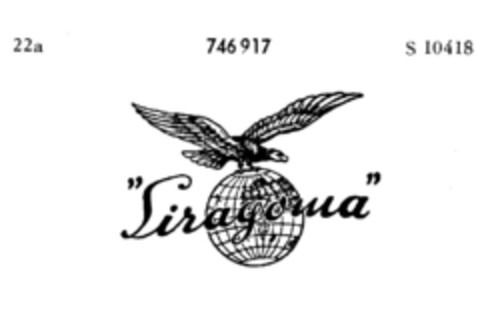 Siragoma Logo (DPMA, 16.05.1959)