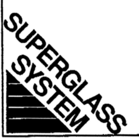 SUPERGLASS SYSTEM Logo (DPMA, 09.12.1993)