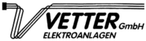 VETTER GmBH ELEKTROANLAGEN Logo (DPMA, 20.04.1991)