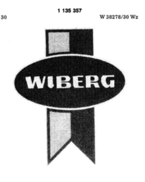 WIBERG Logo (DPMA, 07/09/1988)