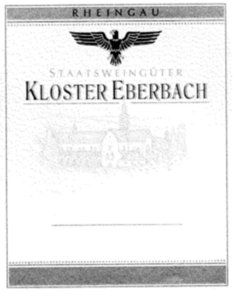 STAATSWEINGÜTER KLOSTER EBERBACH Logo (DPMA, 20.07.2001)