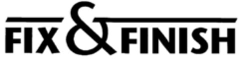 FIX & FINISH Logo (DPMA, 09/11/2001)