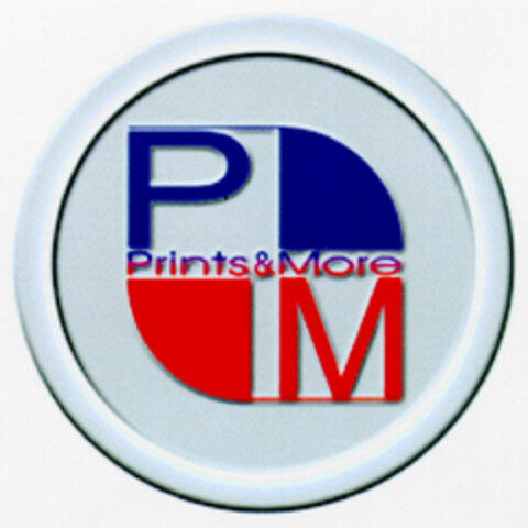 P M Prints & More Logo (DPMA, 22.10.2001)