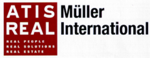 ATIS REAL Müller International Logo (DPMA, 13.11.2001)