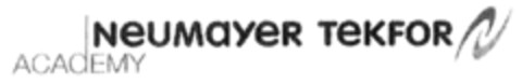 NEUMAYER TEKFOR ACADEMY Logo (DPMA, 04.06.2010)