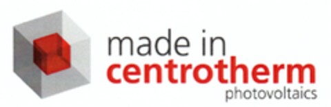 made in centrotherm photovoltaics Logo (DPMA, 04.04.2011)