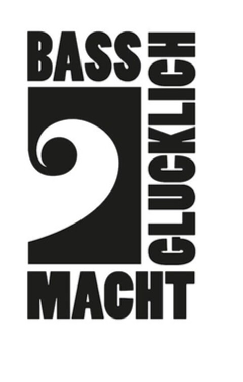 BASS MACHT GLÜCKLICH Logo (DPMA, 10.08.2015)