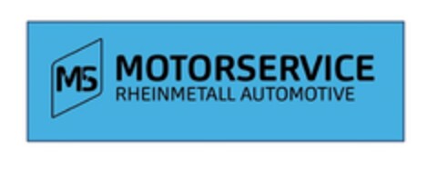 MS MOTORSERVICE RHEINMETALL AUTOMOTIVE Logo (DPMA, 26.08.2016)