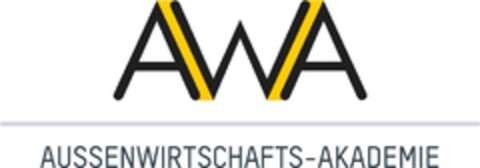 AWA AUSSENWIRTSCHAFTS-AKADEMIE Logo (DPMA, 06.12.2017)