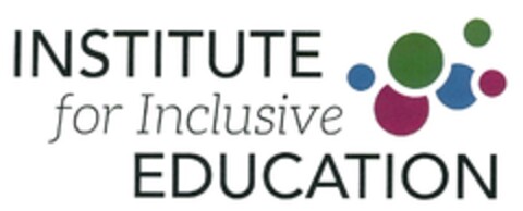 INSTITUTE for Inclusive EDUCATION Logo (DPMA, 08/30/2018)