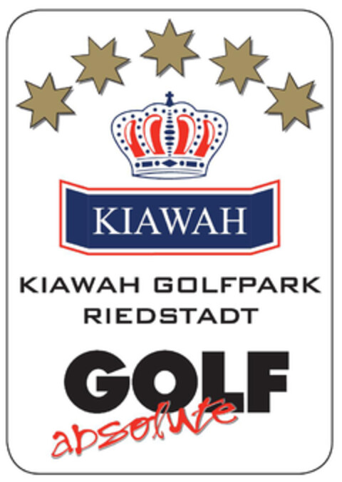 KIAWAH GOLFPARK RIEDSTADT Logo (DPMA, 29.01.2019)